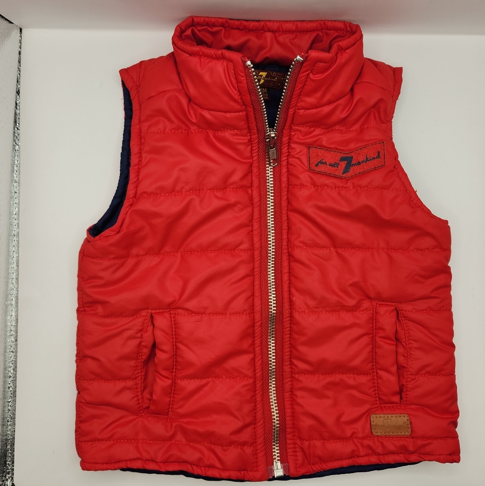 7 for all mankind Vest Red Infant